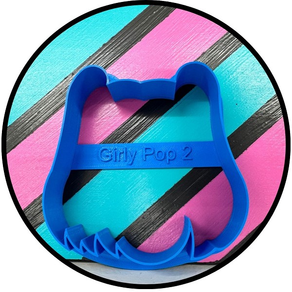 Girly Pop 2 Cookie Cutter