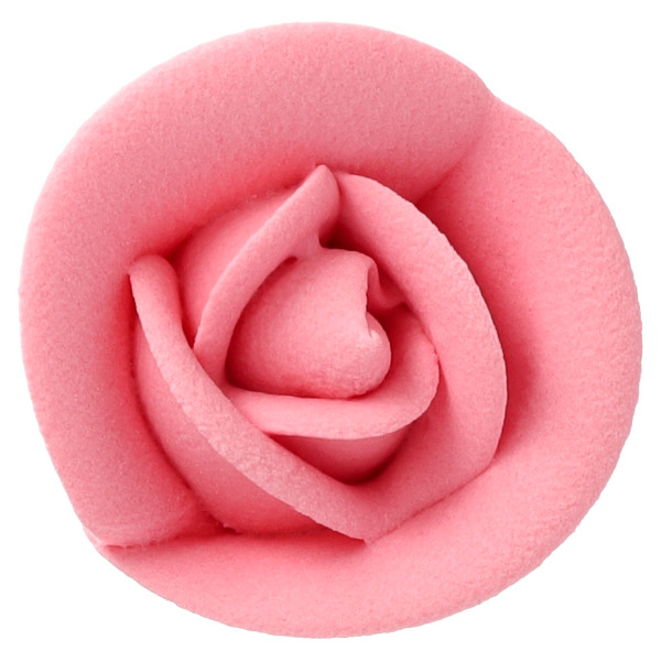 Sugarfair Party Pink Medium Classic - Red 3 Free Rose 1.35" 90 CT