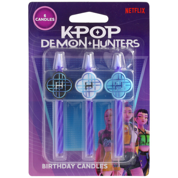 KPop Demon Hunters Icon Candle 6 CT
