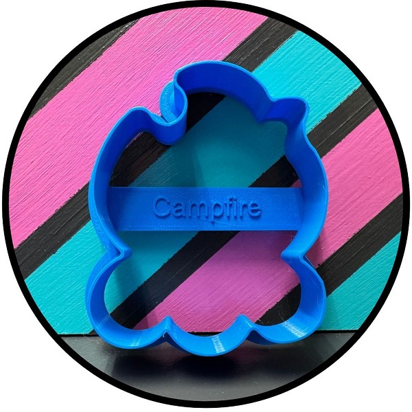 Campfire Cookie Cutter
