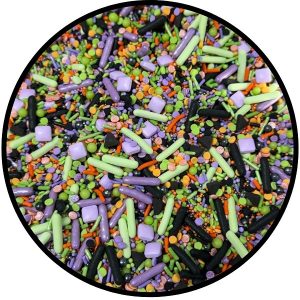 This is Halloween Sprinkle Mix 1 LB